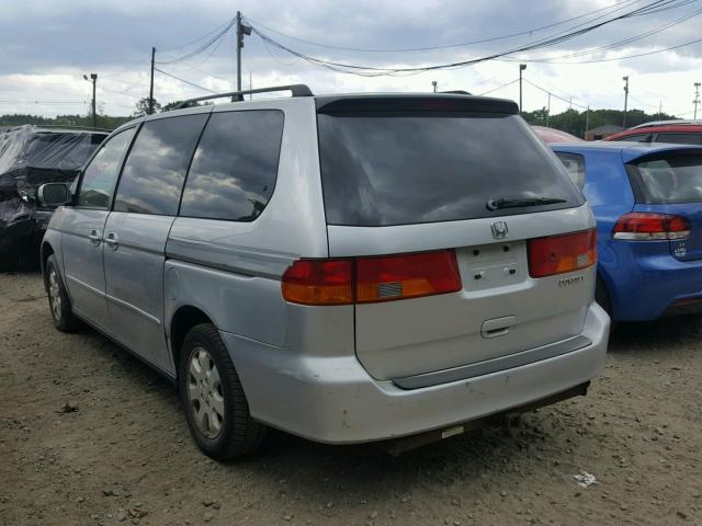 5FNRL18933B065518 - 2003 HONDA ODYSSEY SILVER photo 3