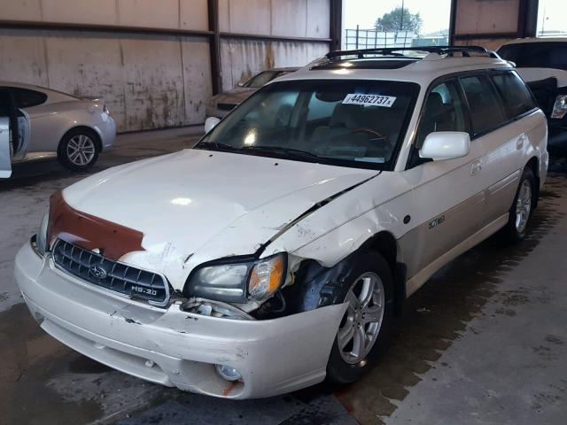 4S3BH806847635968 - 2004 SUBARU LEGACY WHITE photo 2