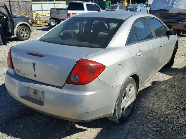 1G2ZG57BX94178550 - 2009 PONTIAC G6 SILVER photo 4