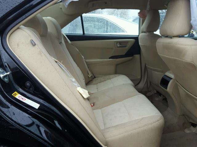 4T4BF1FK9FR502546 - 2015 TOYOTA CAMRY LE შავი ფოტო 6