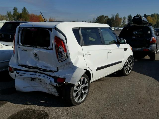 KNDJT2A62D7770949 - 2013 KIA SOUL + WHITE photo 4