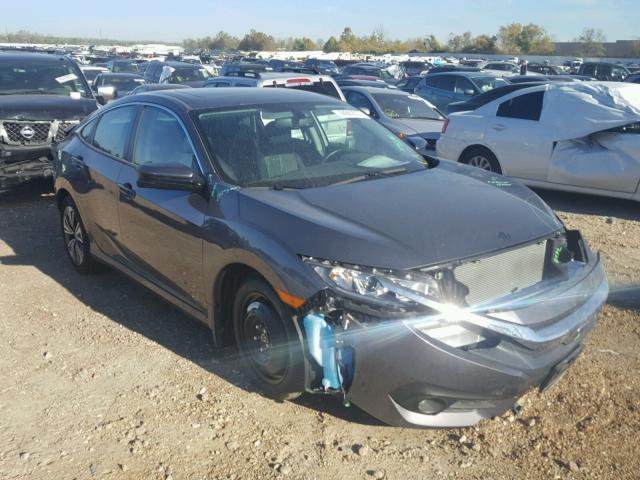 19XFC1F76HE016248 - 2017 HONDA CIVIC EXL GRAY photo 1