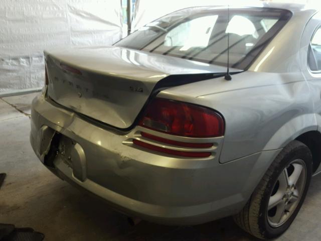 1B3EL46X46N104965 - 2006 DODGE STRATUS GRAY photo 9