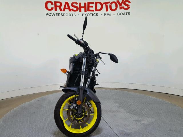 JYARM27E0JA000595 - 2018 YAMAHA MT07 BLACK photo 3