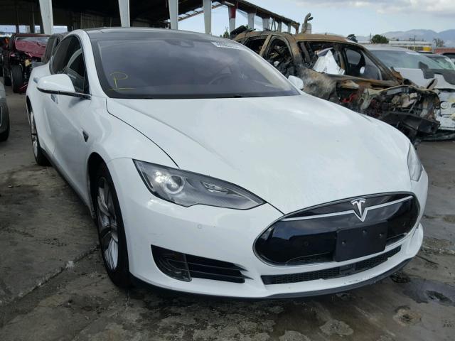 5YJSA1E22GF129486 - 2016 TESLA MODEL S WHITE photo 1