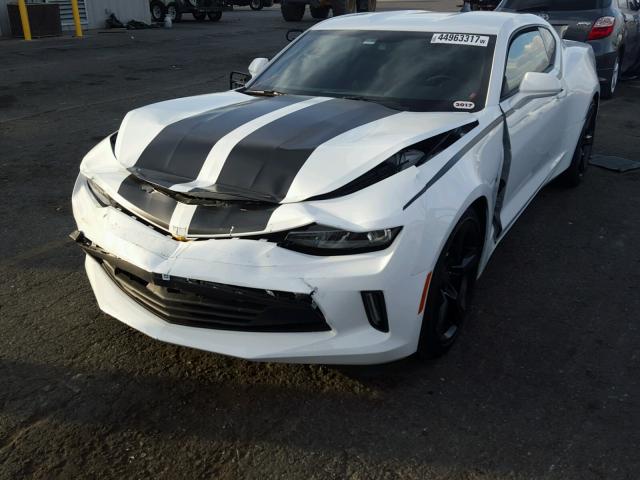 1G1FB1RX6H0145123 - 2017 CHEVROLET CAMARO LT WHITE photo 2