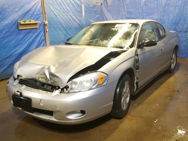 2G1WJ15K079176692 - 2007 CHEVROLET MONTE CARL ვერცხლისფერი ფოტო 2