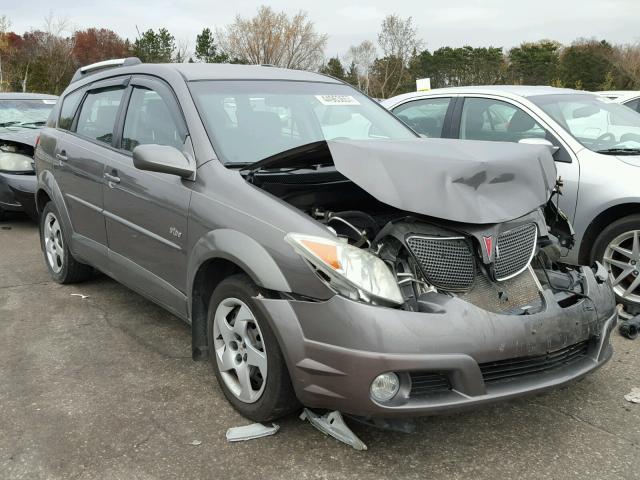 5Y2SL63815Z424889 - 2005 PONTIAC VIBE GRAY photo 1