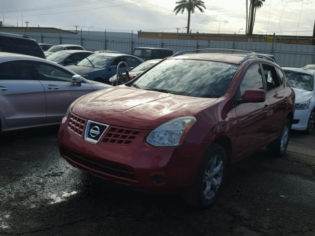 JN8AS58T98W010808 - 2008 NISSAN ROGUE S BURGUNDY photo 2