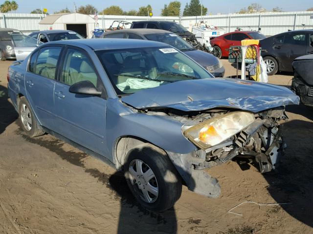 1G1ZS58F17F248748 - 2007 CHEVROLET MALIBU BLUE photo 1