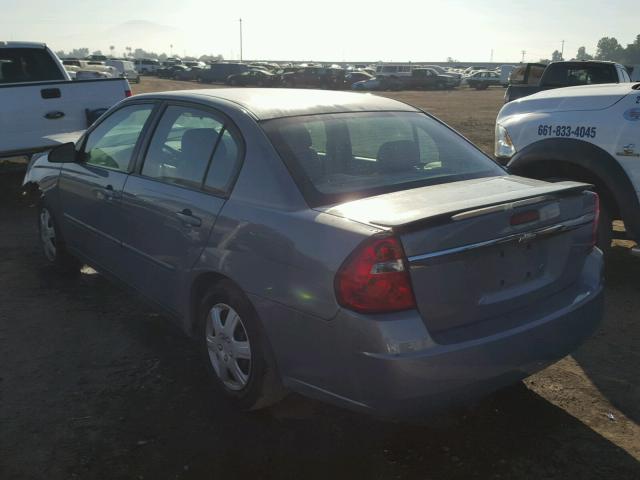 1G1ZS58F17F248748 - 2007 CHEVROLET MALIBU BLUE photo 3