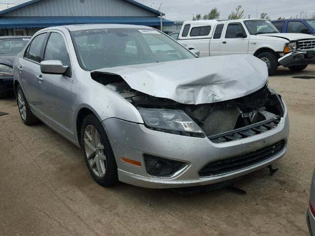 3FAHP0JA5CR256778 - 2012 FORD FUSION SEL SILVER photo 1