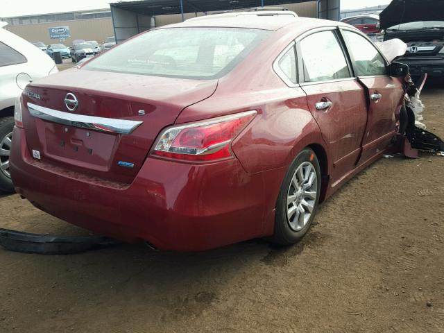 1N4AL3AP7DN479878 - 2013 NISSAN ALTIMA 2.5 BURGUNDY photo 4