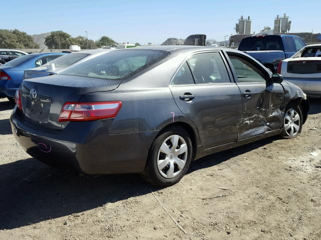 4T4BE46K99R078181 - 2009 TOYOTA CAMRY BASE CHARCOAL photo 4
