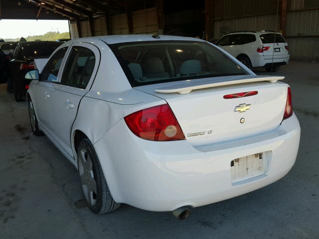 1G1AT58H397179893 - 2009 CHEVROLET COBALT LT WHITE photo 3