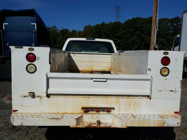 1FDWF36R88EB94075 - 2008 FORD F350 WHITE photo 6