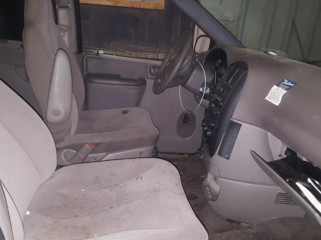 1D4GP25R03B315812 - 2003 DODGE CARAVAN SE BLUE photo 5