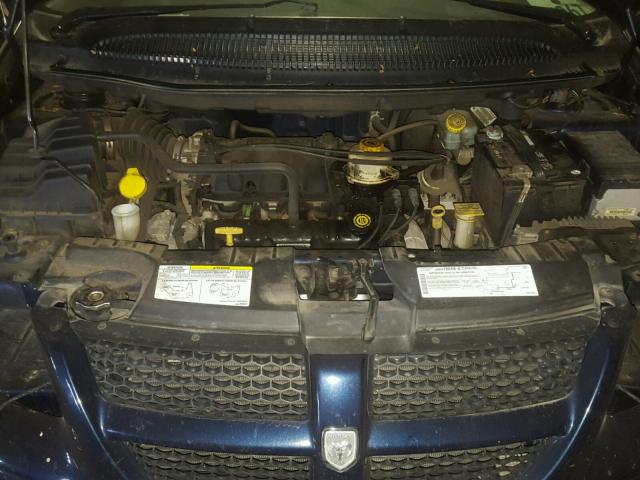 1D4GP25R03B315812 - 2003 DODGE CARAVAN SE BLUE photo 7