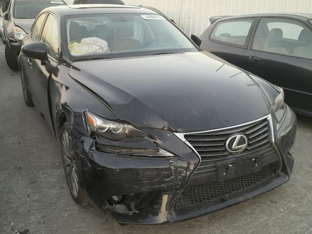 JTHCF1D25F5027217 - 2015 LEXUS IS 250 BLACK photo 1