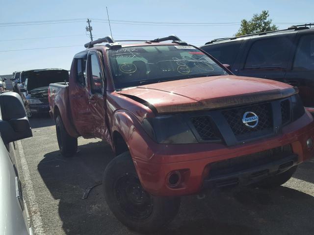 1N6AD0EV6DN738789 - 2013 NISSAN FRONTIER MAROON photo 1