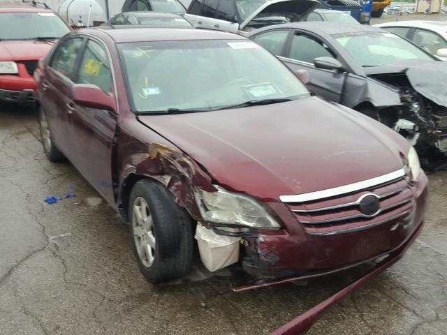 4T1BK36B26U123860 - 2006 TOYOTA AVALON XL MAROON photo 1