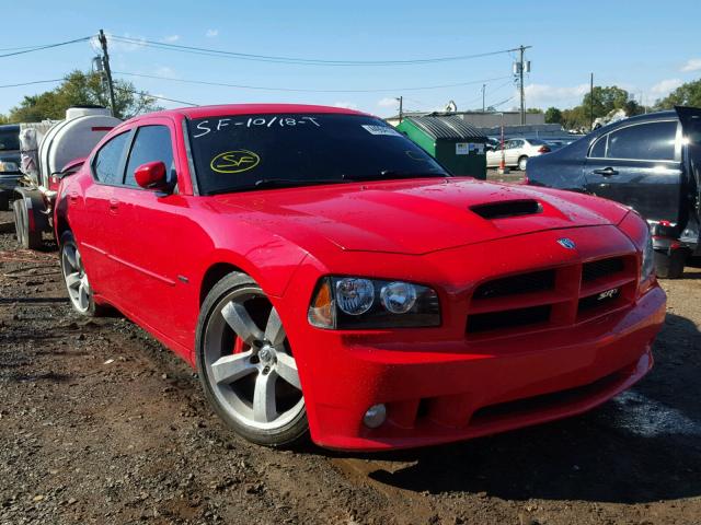 2B3LA73W57H789448 - 2007 DODGE CHARGER RED photo 1