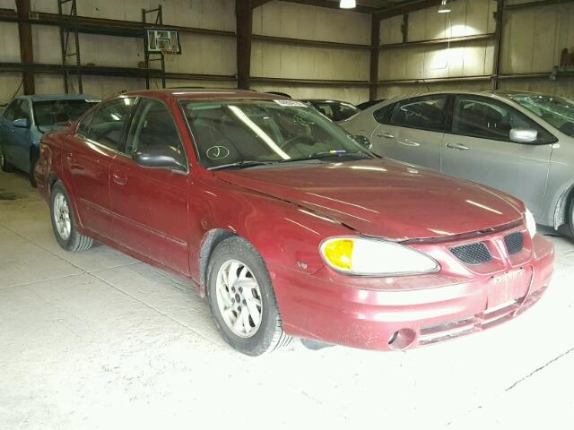 1G2NE52E95M123054 - 2005 PONTIAC GRAND AM S BURGUNDY photo 1