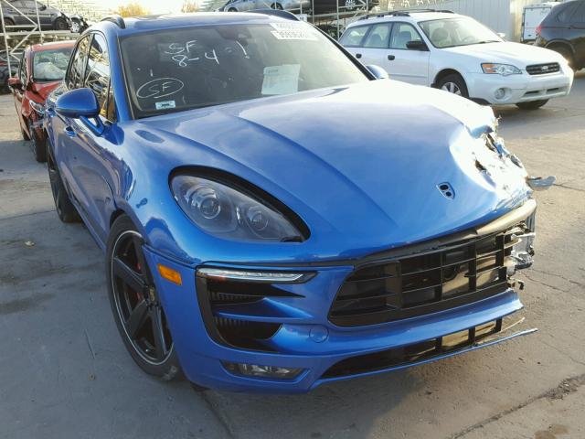 WP1AF2A59FLB97412 - 2015 PORSCHE MACAN BLUE photo 1