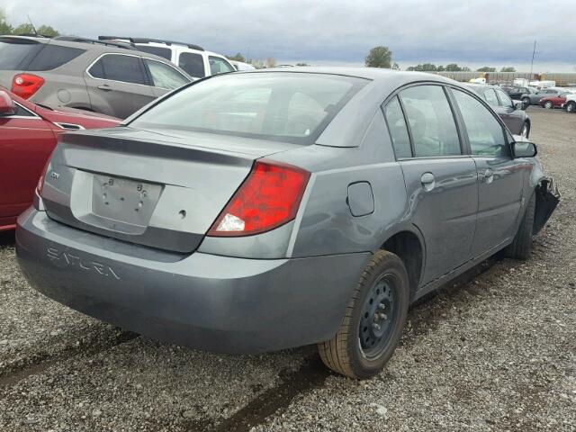 1G8AJ52F95Z137211 - 2005 SATURN ION LEVEL GRAY photo 4