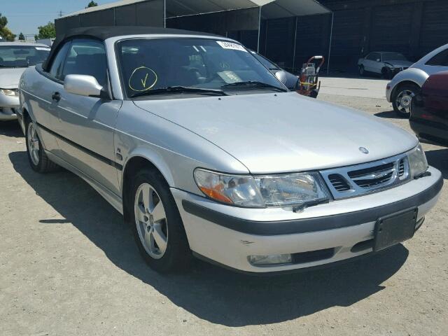 YS3DF75K537003211 - 2003 SAAB 9-3 SE SILVER photo 1