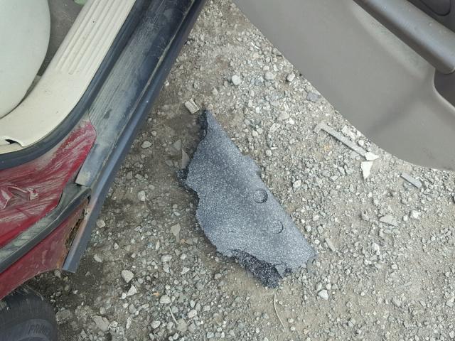 1G1ZT54874F121762 - 2004 CHEVROLET MALIBU LS Qırmızı foto 10