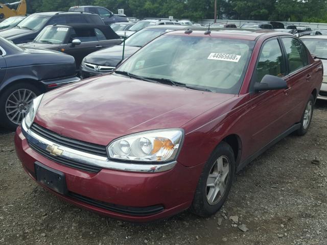 1G1ZT54874F121762 - 2004 CHEVROLET MALIBU LS Qırmızı foto 2