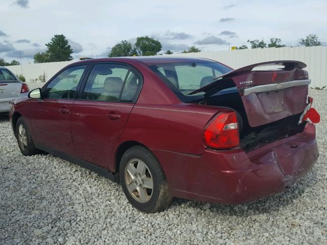 1G1ZT54874F121762 - 2004 CHEVROLET MALIBU LS Qırmızı foto 3