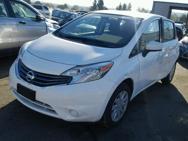 3N1CE2CP7FL420162 - 2015 NISSAN VERSA NOTE WHITE photo 2