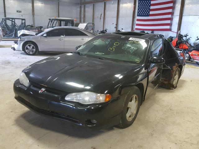2G1WX12K539381485 - 2003 CHEVROLET MONTE CARL შავი ფოტო 2
