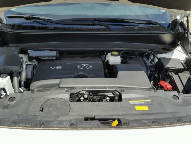 5N1DL0MN6HC521289 - 2017 INFINITI QX60 WHITE photo 7