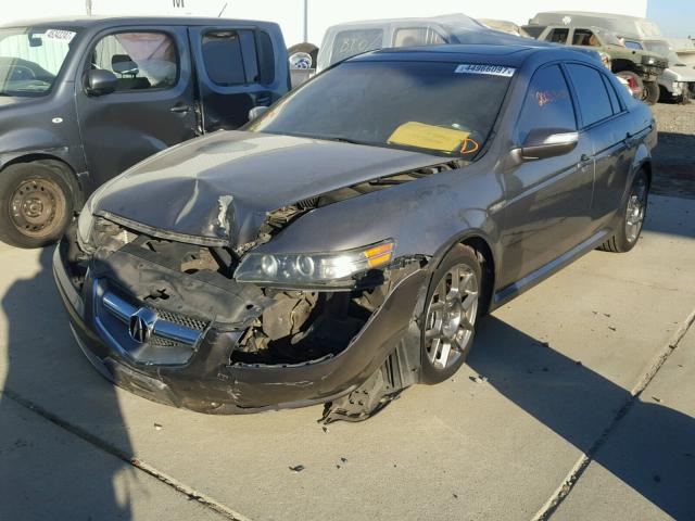 19UUA76548A020690 - 2008 ACURA TL TYPE S GRAY photo 2