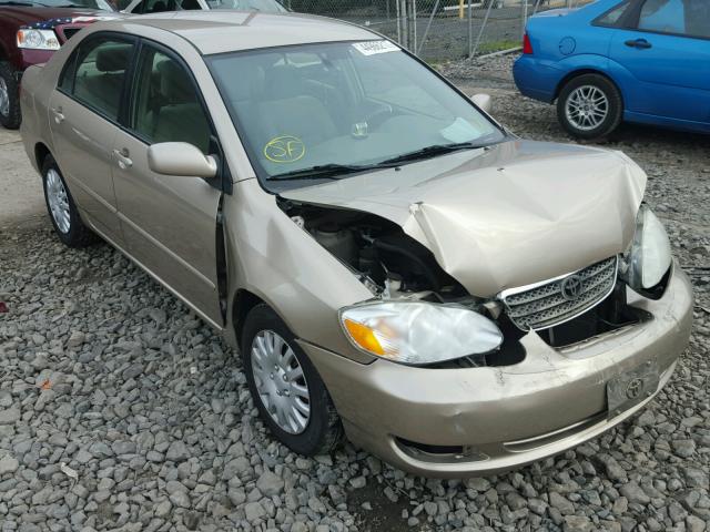 2T1BR32E36C601703 - 2006 TOYOTA COROLLA CE BEIGE photo 1