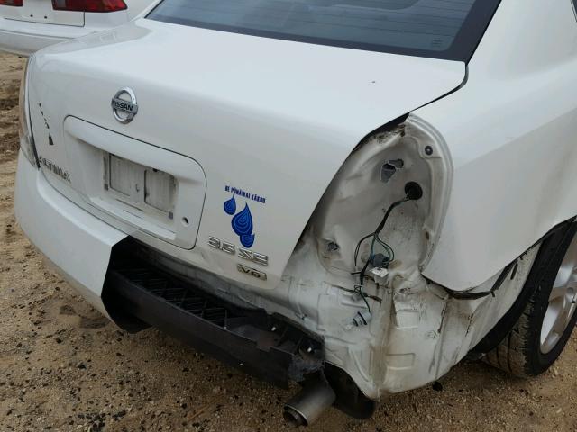 1N4BL11D34C104953 - 2004 NISSAN ALTIMA SE WHITE photo 9