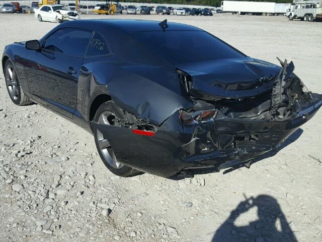 2G1FB1E33D9146605 - 2013 CHEVROLET CAMARO LT CHARCOAL photo 3