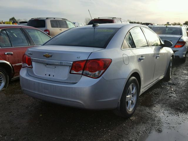 1G1PC5SB0F7200872 - 2015 CHEVROLET CRUZE LT SILVER photo 4