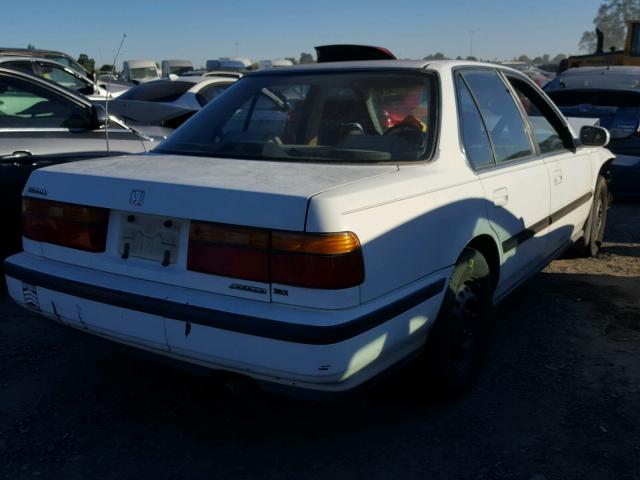 1HGCB7557MA137099 - 1991 HONDA ACCORD LX WHITE photo 4