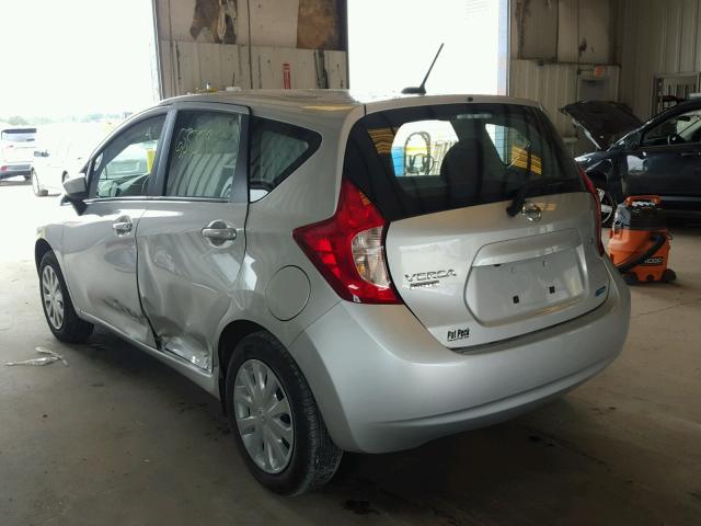 3N1CE2CP9GL382502 - 2016 NISSAN VERSA NOTE SILVER photo 3