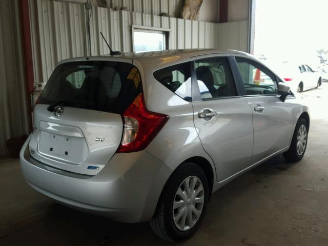 3N1CE2CP9GL382502 - 2016 NISSAN VERSA NOTE SILVER photo 4