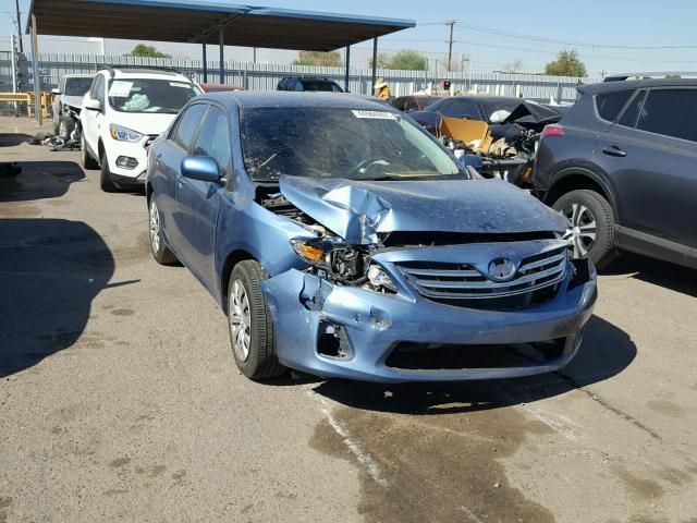 5YFBU4EE7DP118695 - 2013 TOYOTA COROLLA BA BLUE photo 1