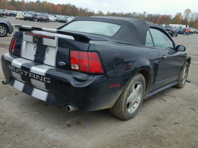 1FAFP44471F238572 - 2001 FORD MUSTANG BLACK photo 4