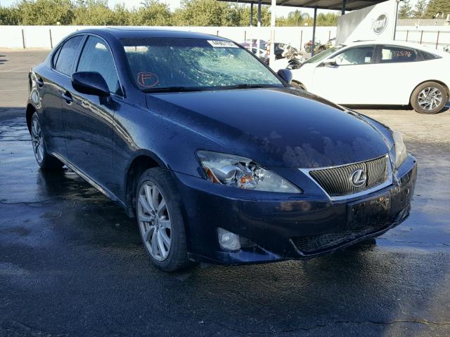 JTHCK262862006281 - 2006 LEXUS IS 250 BLUE photo 1