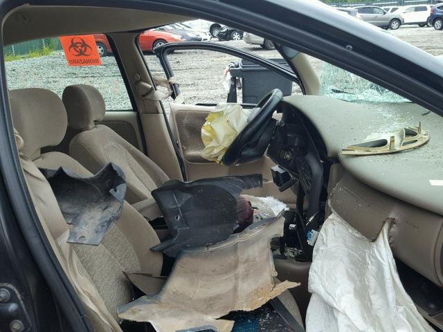 1G8ZN82711Z213239 - 2001 SATURN SW2 GREEN photo 5