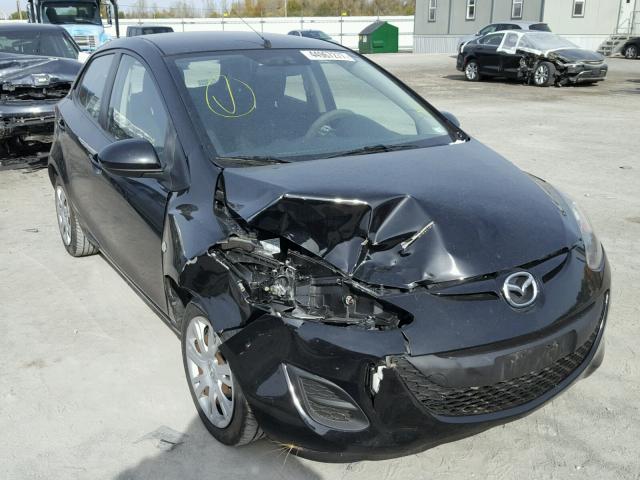 JM1DE1KYXC0133476 - 2012 MAZDA MAZDA2 BLACK photo 1