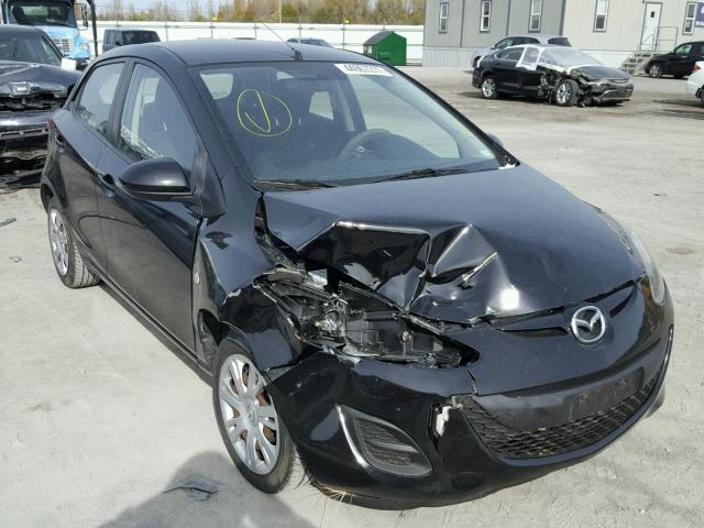 JM1DE1KYXC0133476 - 2012 MAZDA MAZDA2 BLACK photo 9